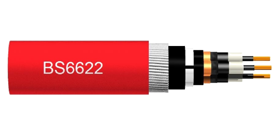 BS6622 kabel en- och flerledarkablar