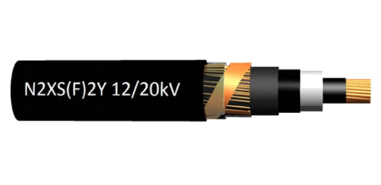 N2XS(F)2Y kabels 6kV tot 36kV