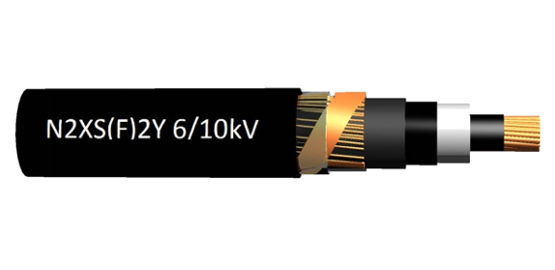 N2XS(F)2Y câble 6kV à 36kV