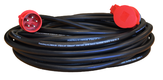 De toepassing van verlengkabels